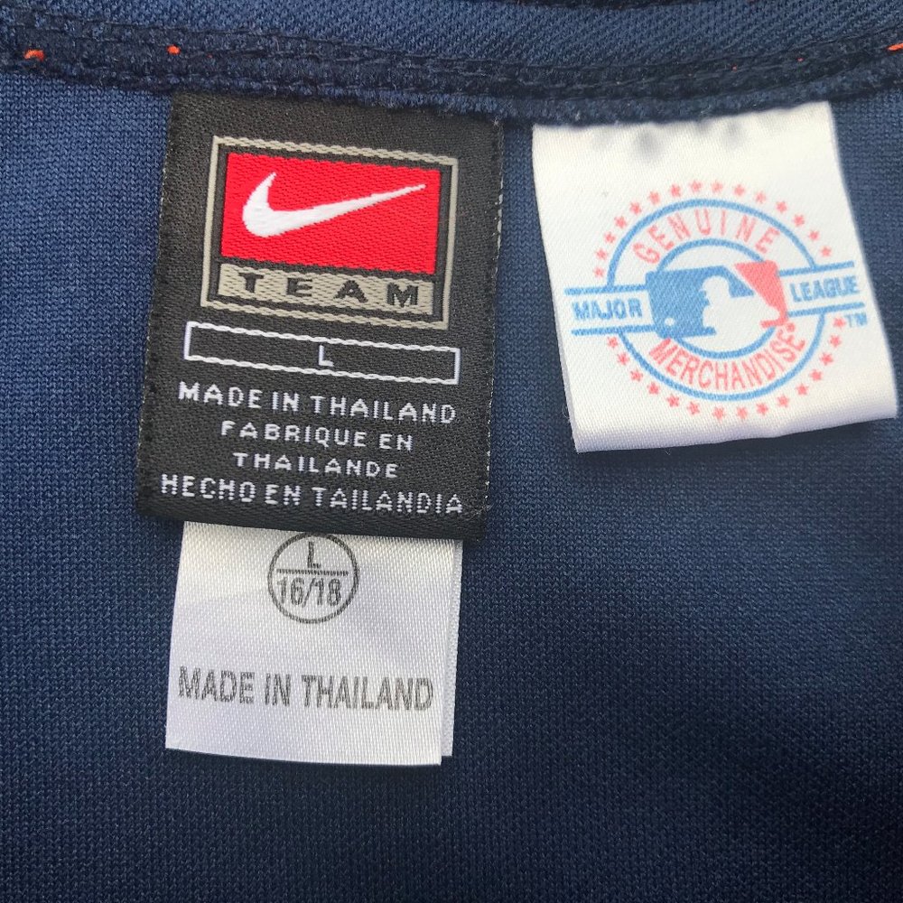 Nike Young Boys Short Sleeve Jersey Tee Shirt Blue - Picture 5 of 6